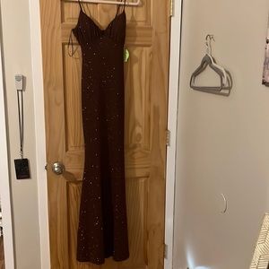 Brown Sparkle Formal/Prom Dress